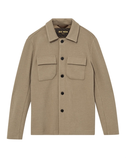 Mos Mosh Gallery - MMGAustin Knit Overshirt - Dune